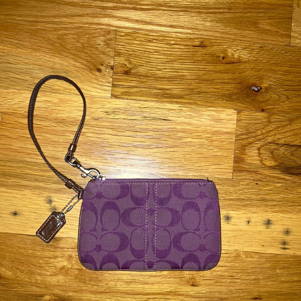 Coach Wristlet